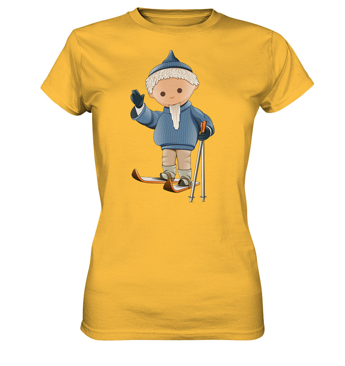DDR Ostalgie Shirt Mädels • UNSER SANDMÄNNCHEN - AUF SKIERN (PU 422)