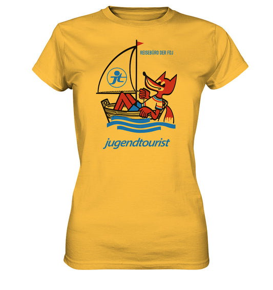 DDR Ostalgie Shirt Mädels • FDJ JUGENDTOURIST