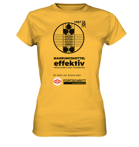 DDR Ostalgie Shirt Mädels • FORTSCHRITT LANDMASCHINEN - MESSE LEIPZIG 1987