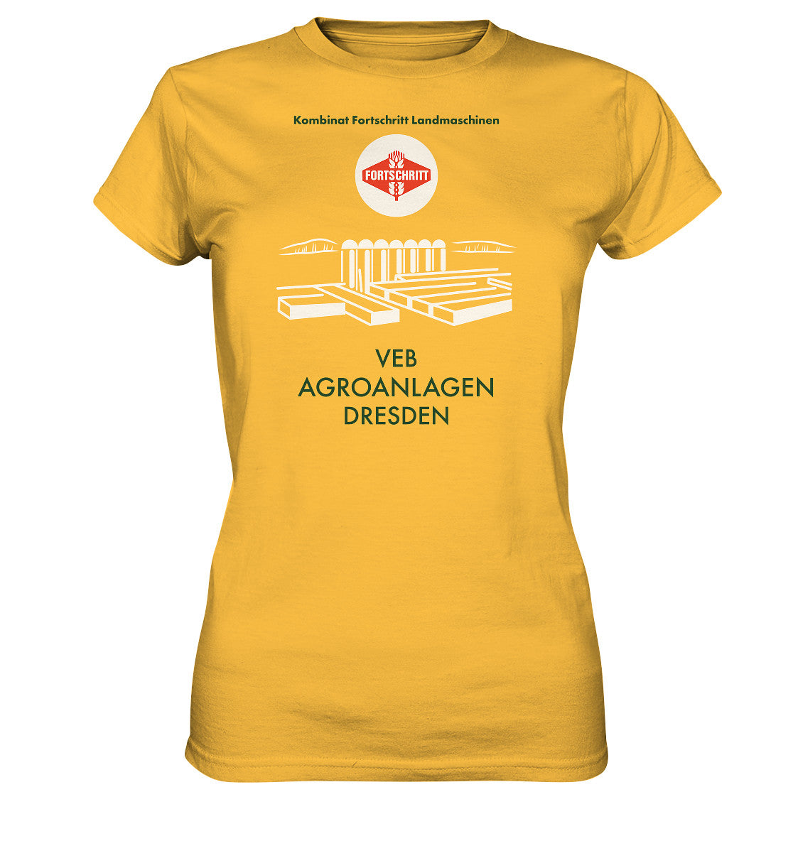DDR Ostalgie Shirt Mädels • VEB AGROANLAGEN DRESDEN