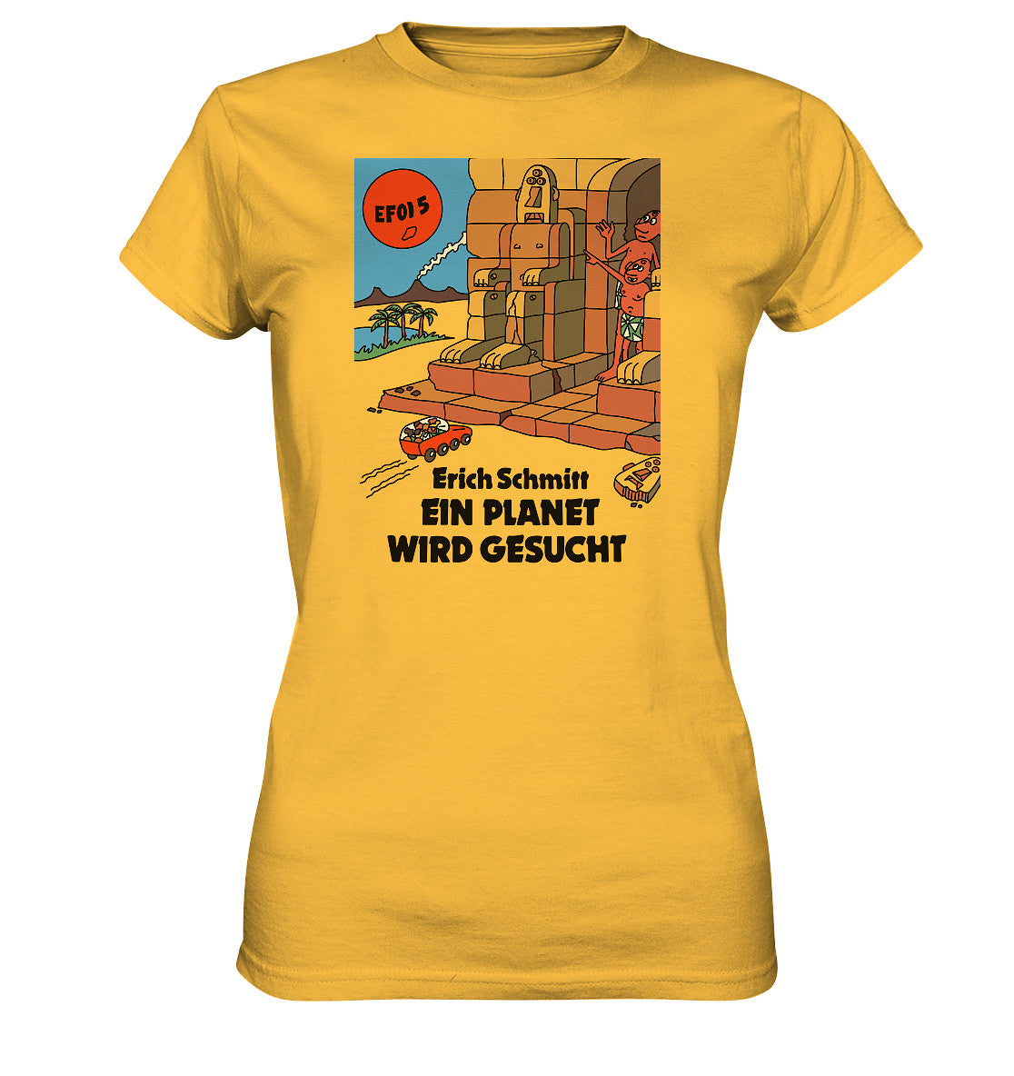DDR Ostalgie Shirt Mädels • ERICH SCHMITT - EIN PLANET WIRD GESUCHT
