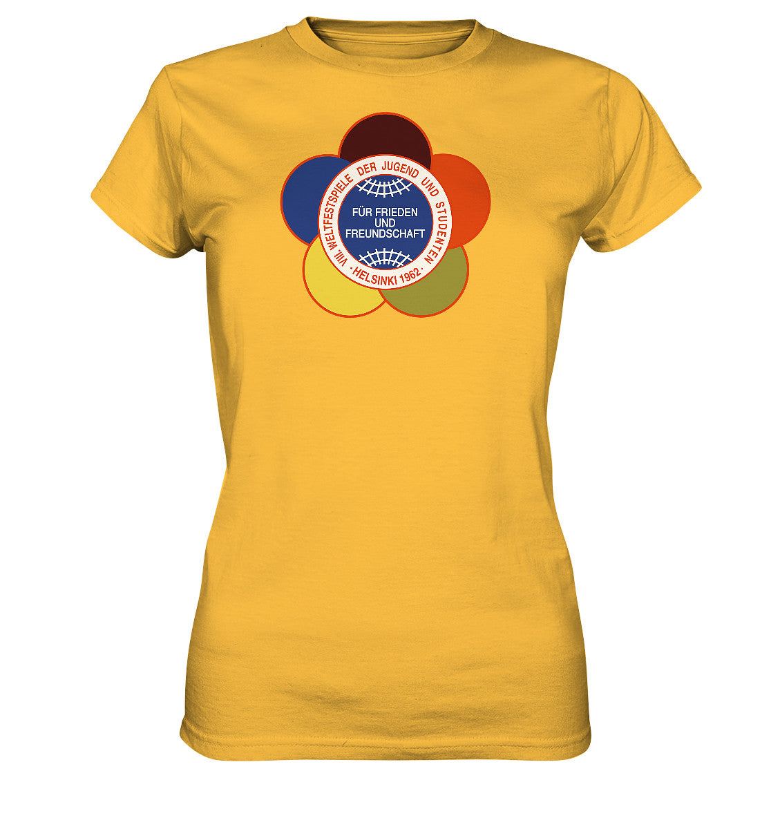 DDR Ostalgie Shirt Mädels • WELTFESTSPIELE DER JUGEND - HELSINKI 1962