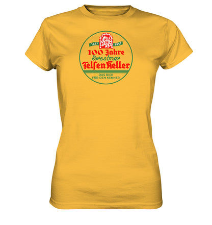 DDR Ostalgie Shirt Mädels • 100 JAHRE DRESDNER FELSENKELLER BIER