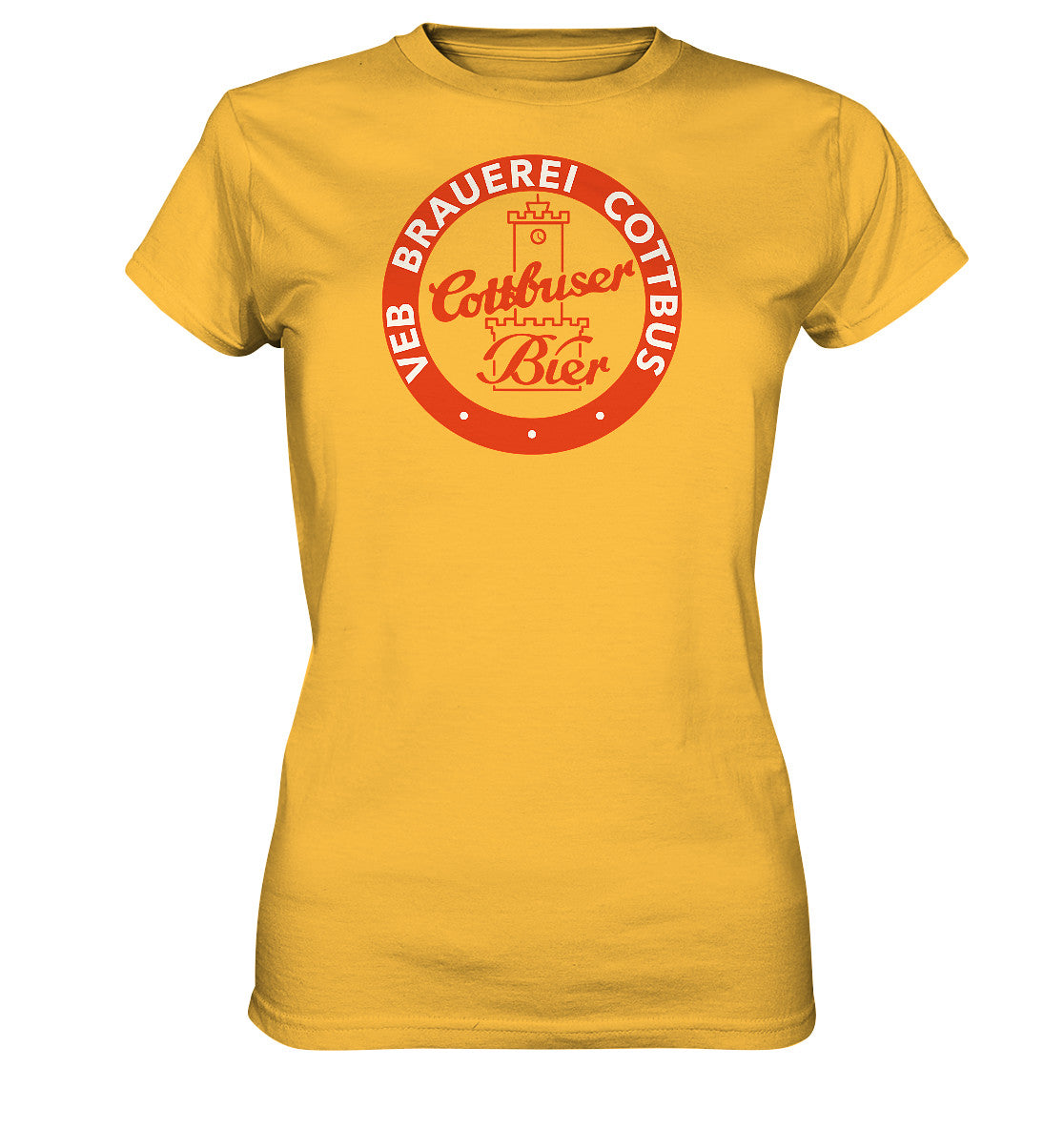 DDR Ostalgie Shirt Mädels • VEB BRAUEREI COTTBUS
