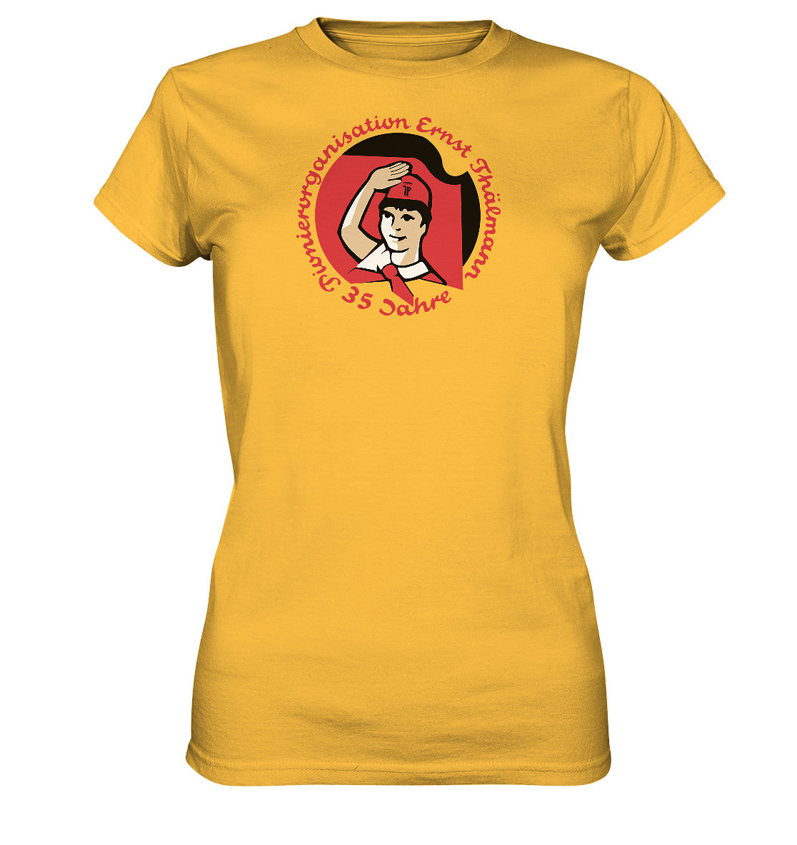 DDR Ostalgie Shirt Mädels • 35 JAHRE PIONIERORGANISATION ERNST THÄLMANN