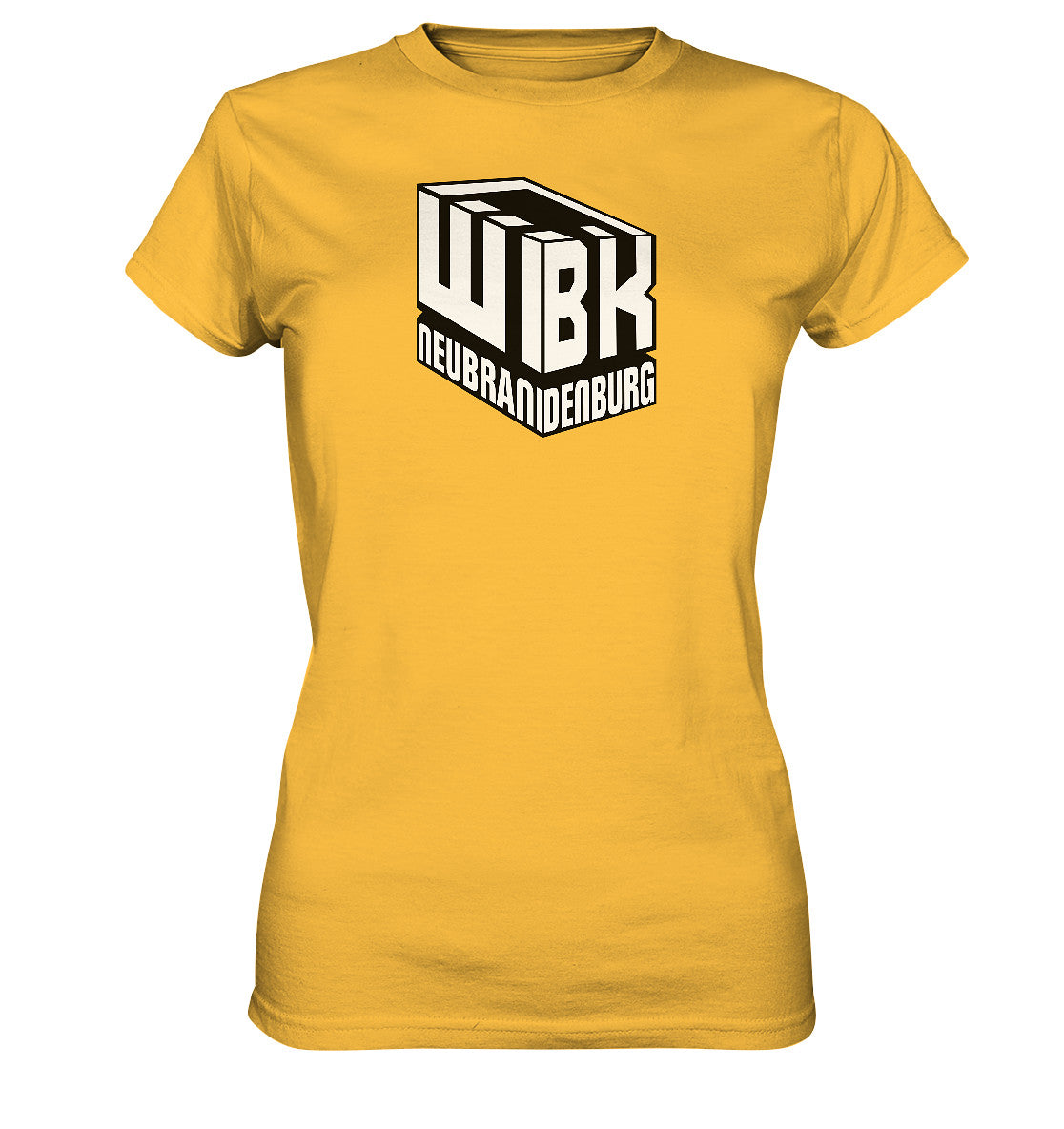 DDR Ostalgie Shirt Mädels • WOHNUNGSBAUGESELLSCHAFT NEUBRANDENBURG
