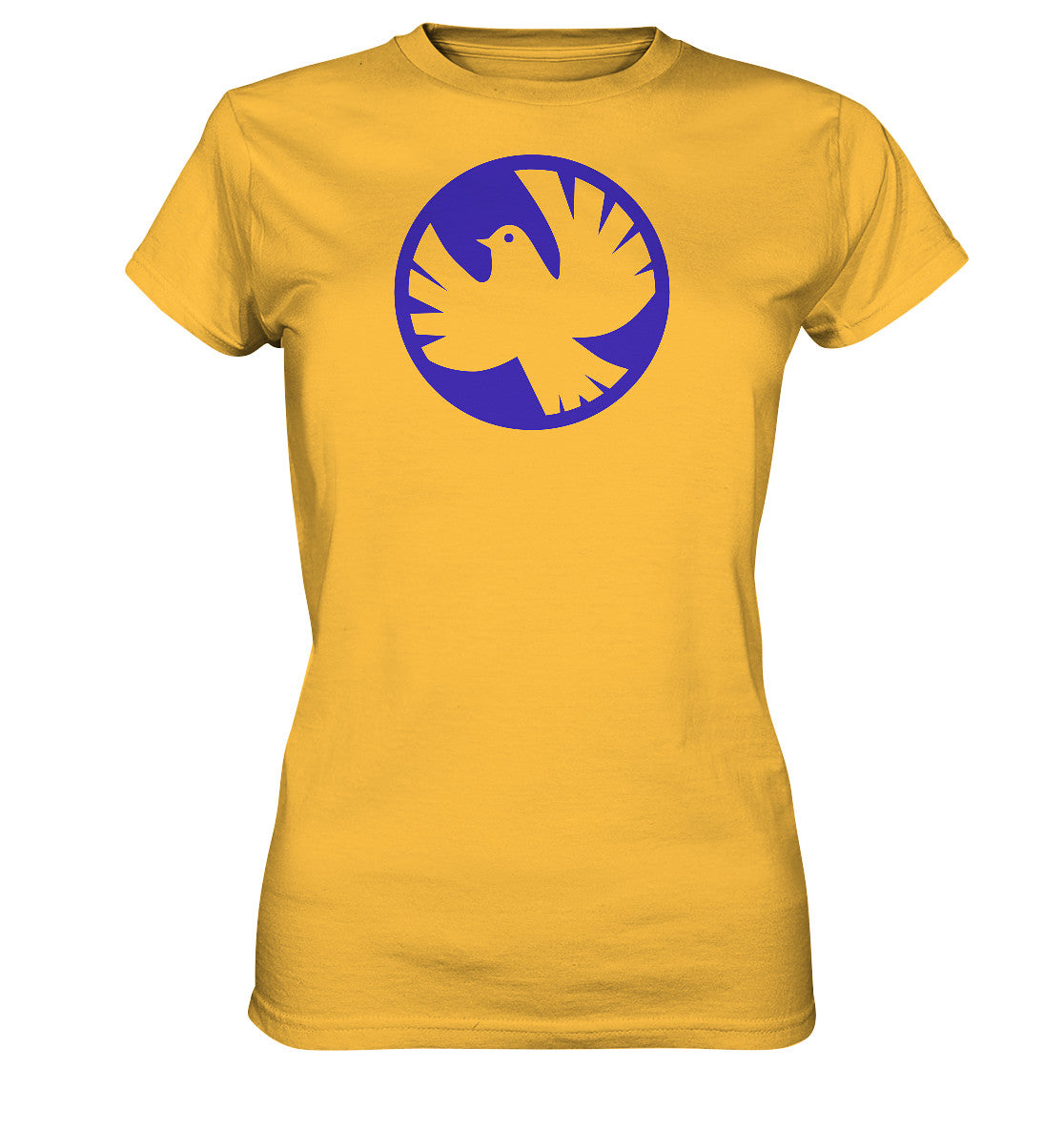 DDR Ostalgie Shirt Mädels • ROCK FÜR DEN FRIEDEN - TAUBE - hell