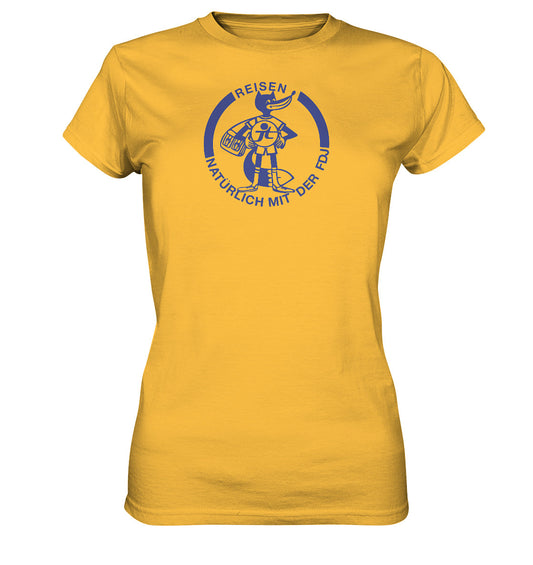 DDR Ostalgie Shirt Mädels • FDJ JUGENDTOURIST