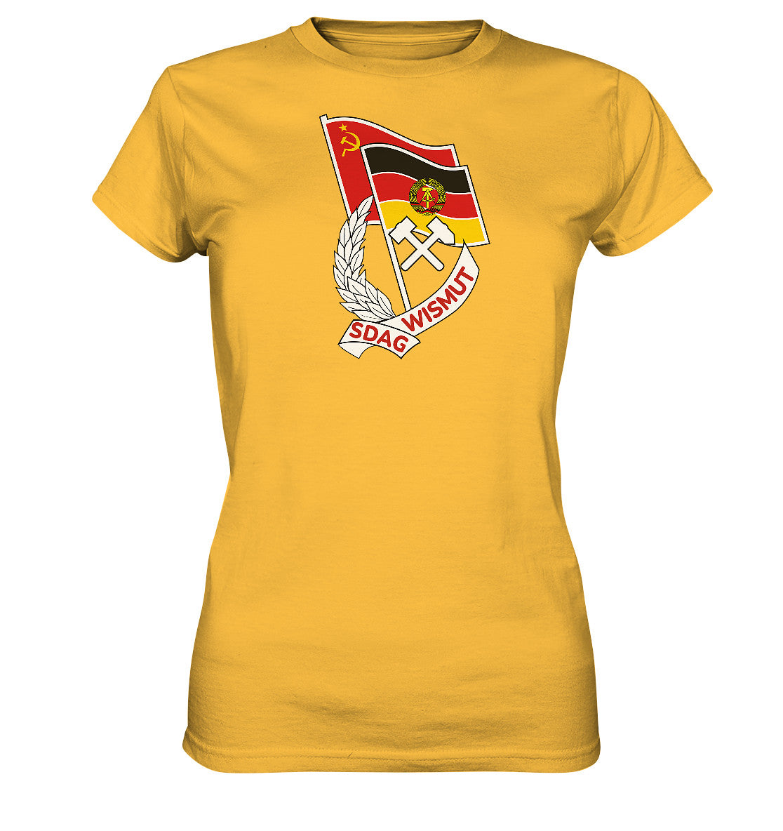 DDR Ostalgie Shirt Mädels • ORDEN SDAG WISMUT