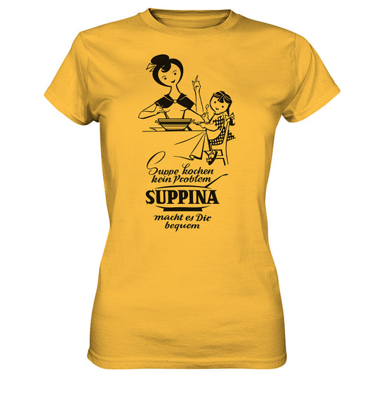 PREMIUM SHIRT MÄDELS • SUPPINA - ORIGINAL ILLUSTRATION