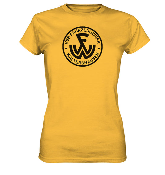 DDR Ostalgie Shirt Mädels • VEB FAHRZEUGWERK WALTERSHAUSEN - hell
