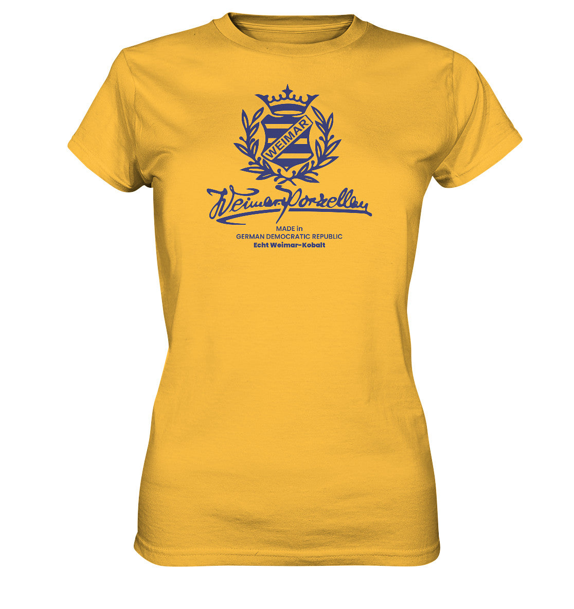 DDR Ostalgie Shirt Mädels • WEIMAR-PORZELLAN BLANKENHAIN
