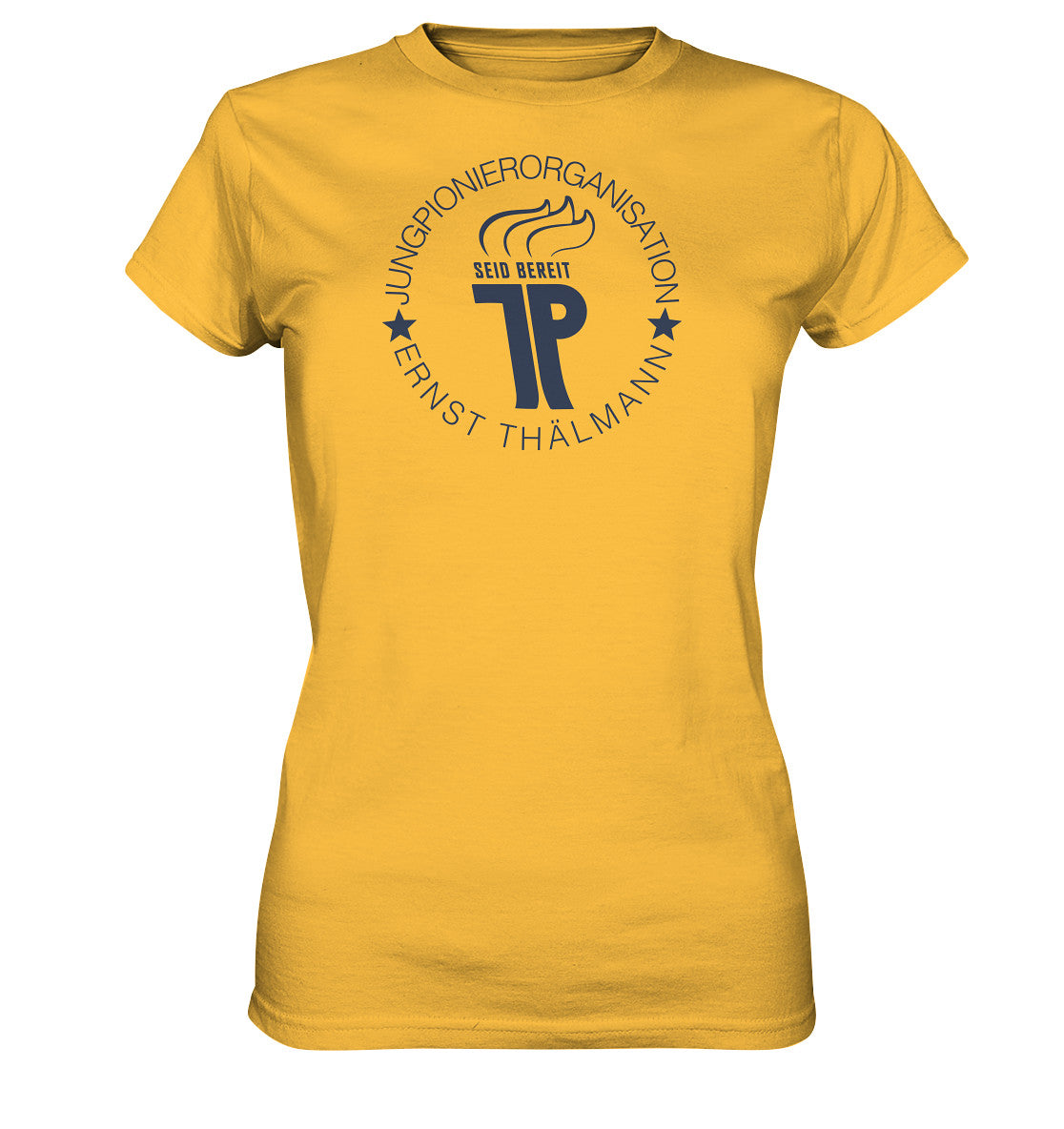 DDR Ostalgie Shirt Mädels • JUNGE PIONIERE - LOGO hell