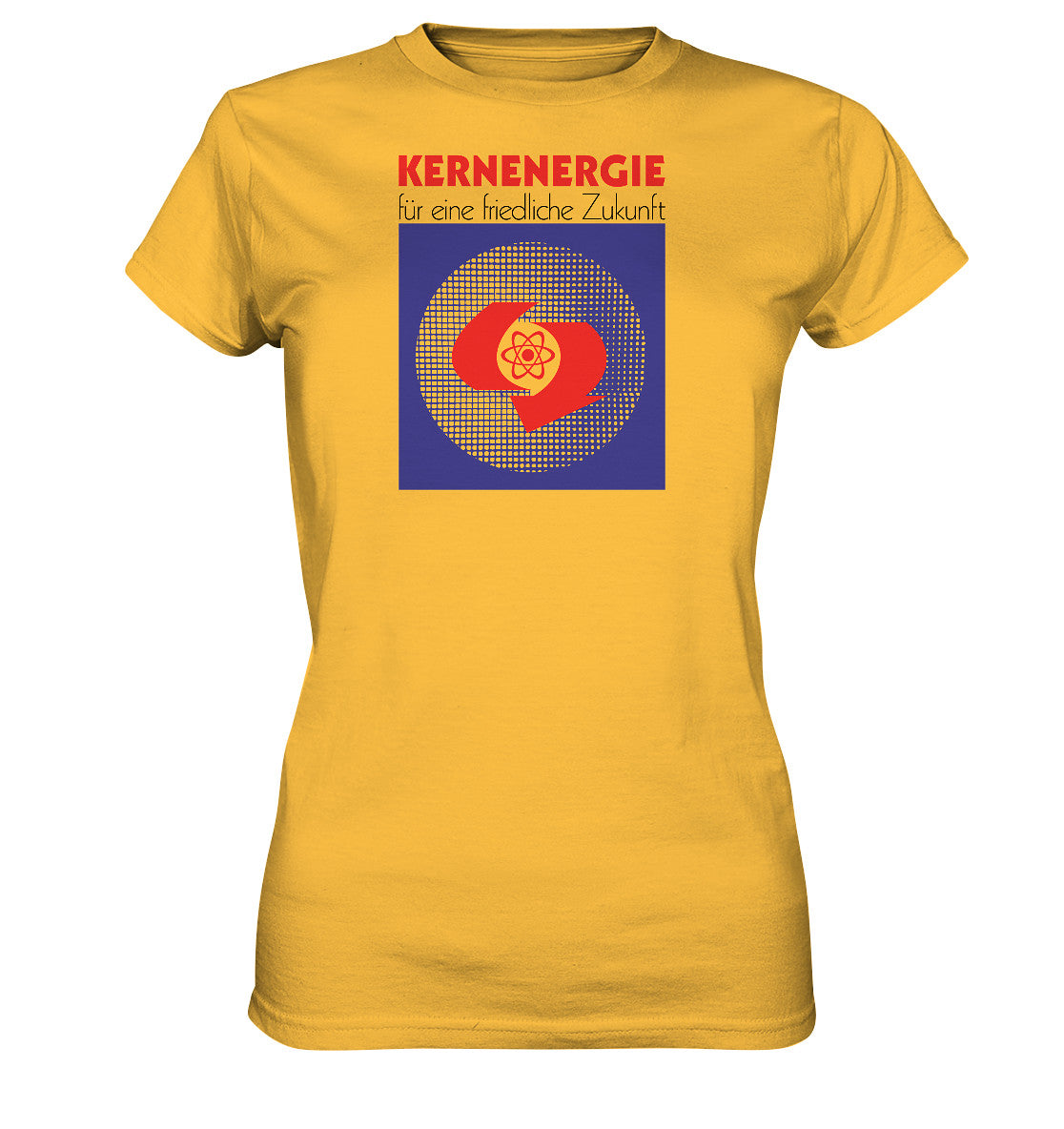 DDR Ostalgie Shirt Mädels • DDR - KERNENERGIE