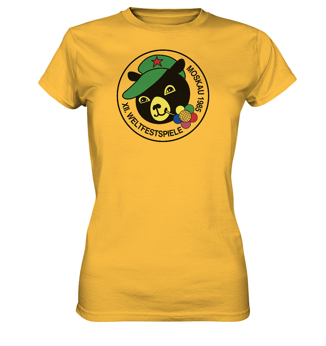 DDR Ostalgie Shirt Mädels • WELTFESTSPIELE, MOSKAU 1985