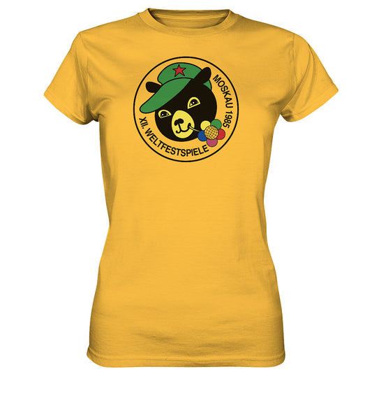 DDR Ostalgie Shirt Mädels • WELTFESTSPIELE, MOSKAU 1985