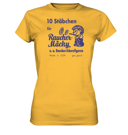DDR Ostalgie Shirt Mädels • RÄUCHER MÄCKY STÄBCHEN