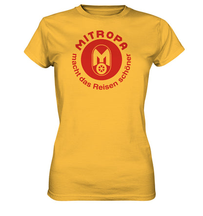 DDR Ostalgie Shirt Mädels • MITROPA MACHT DAS REISEN SCHÖNER - dunkel