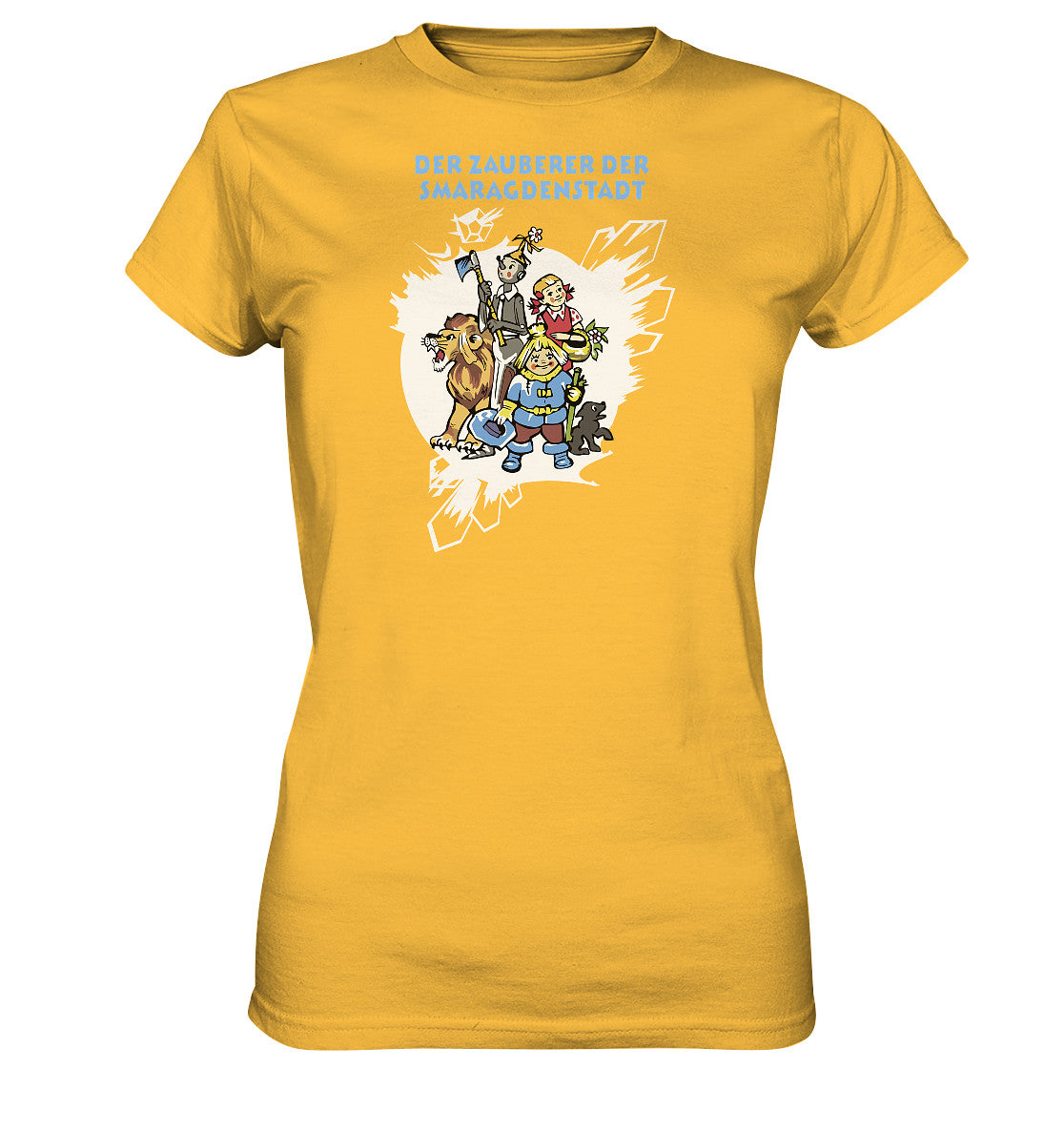 DDR Ostalgie Shirt Mädels • WOLKOW - DER ZAUBERER DER SMARAGDENSTADT