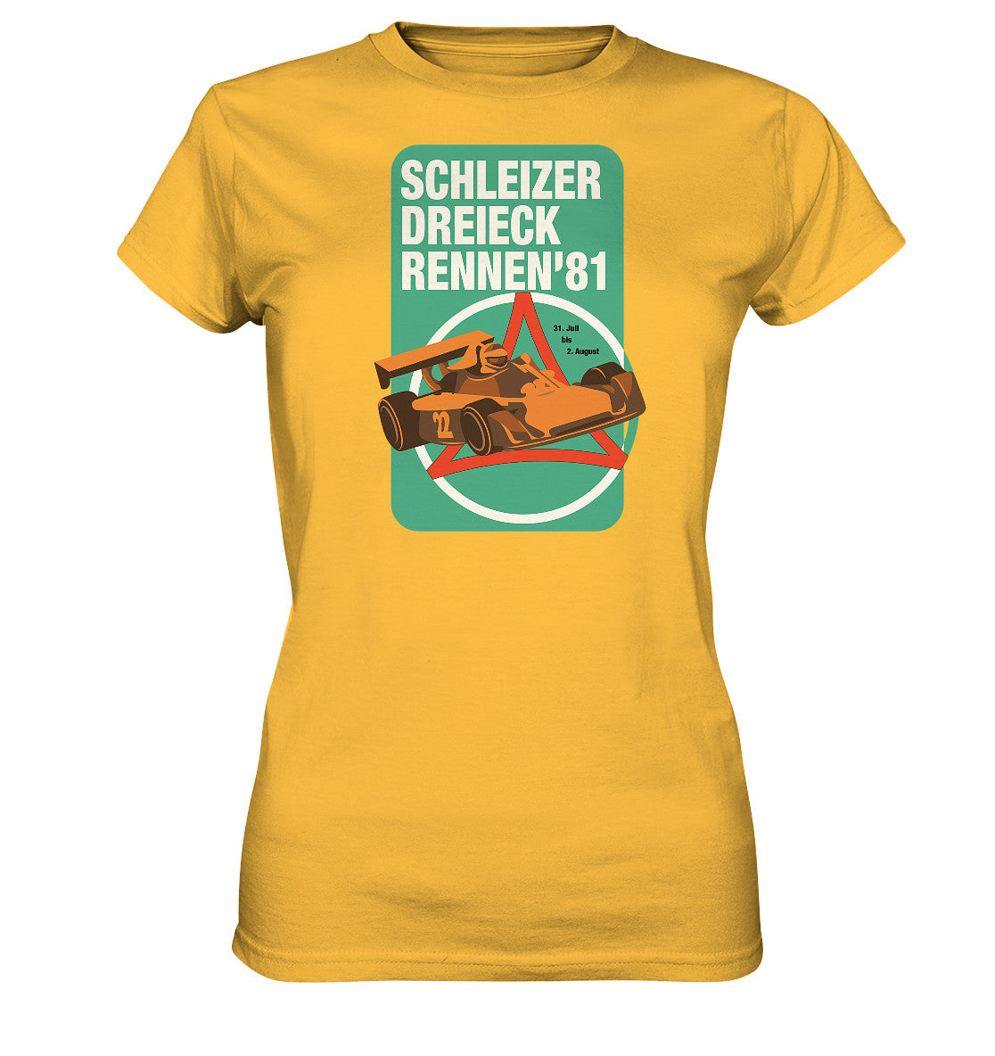 DDR Ostalgie Shirt Mädels • SCHLEIZER DREIECK-RENNEN 1981