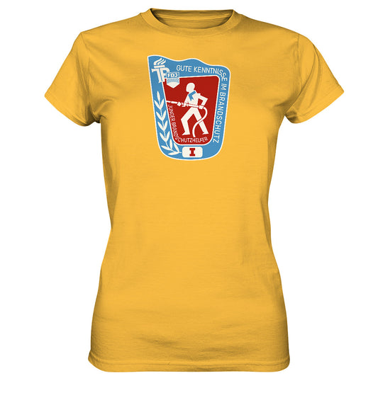 DDR Ostalgie Shirt Mädels • JUNGER BRANDSCHUTZHELFER