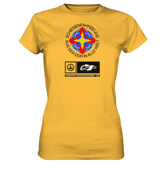 DDR Ostalgie Shirt Mädels • VEREINIGTER SCHIENENFAHRZEUGBAU DDR