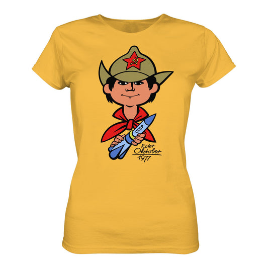 DDR Ostalgie Shirt Mädels • ROTER OKTOBER 1917 (ORIGINAL NICKI-MOTIV)
