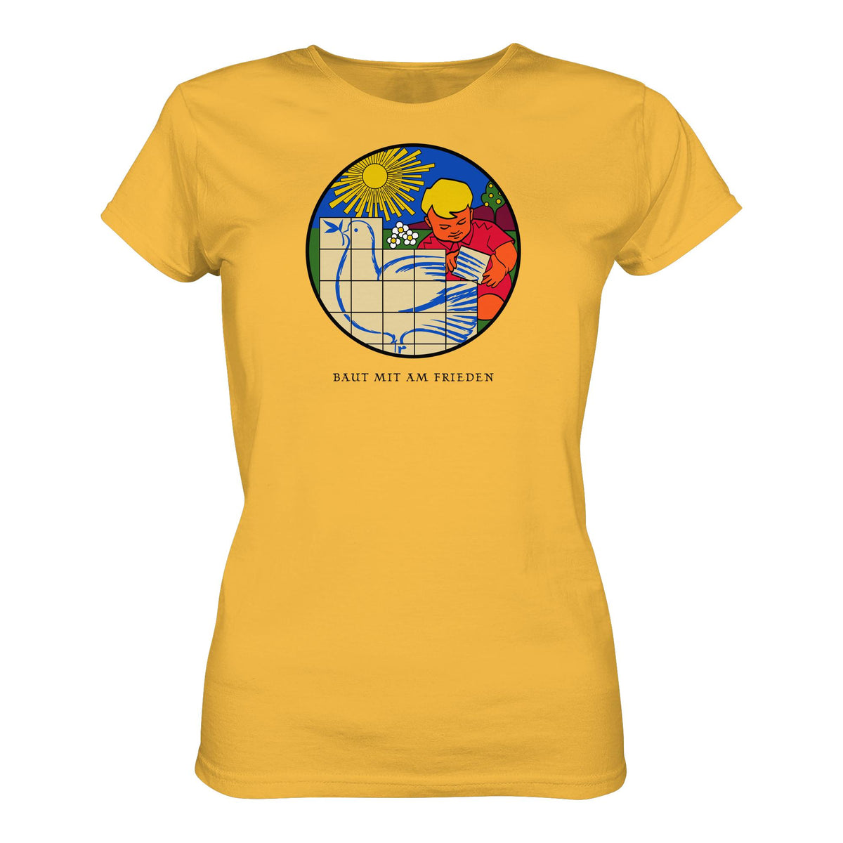 BAUT MIT AM FRIEDEN | DDR Ostalgie Shirt Mädels