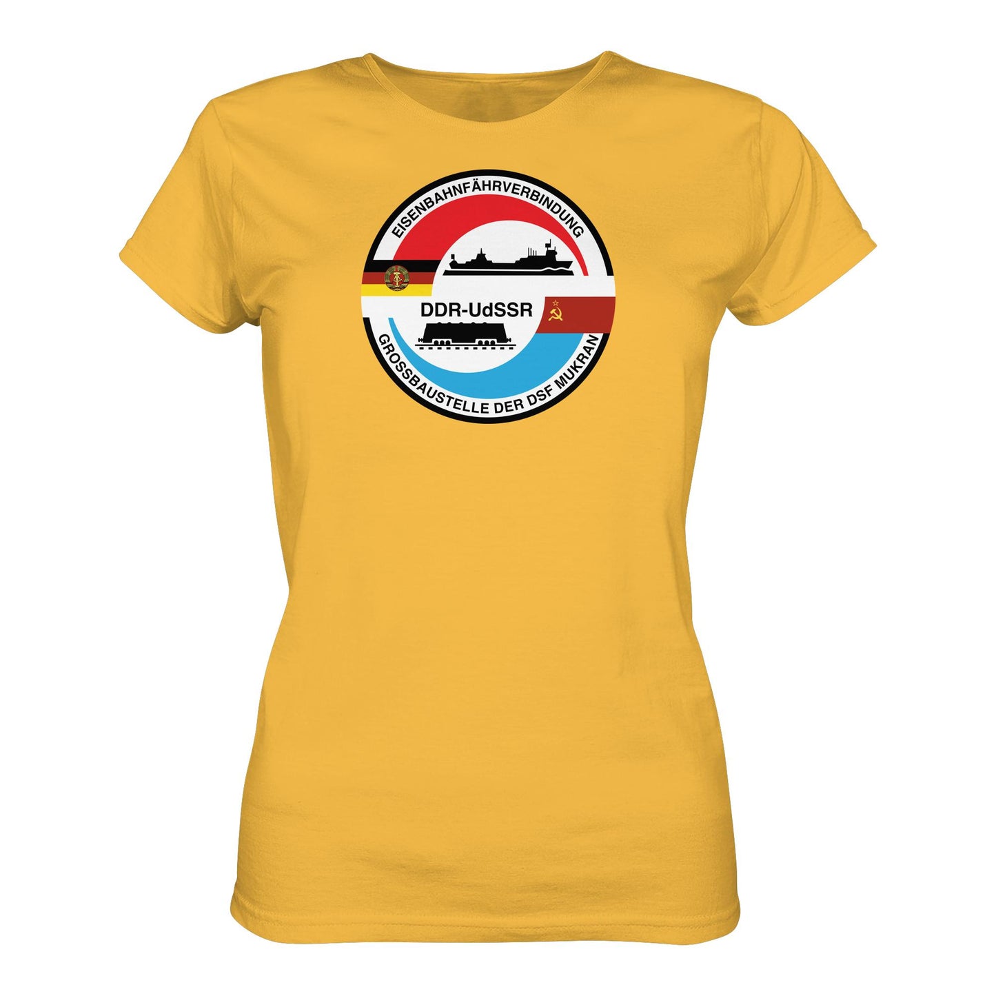 DDR Ostalgie Shirt Mädels • GROSSBAUSTELLE DER DSF MUKRAN