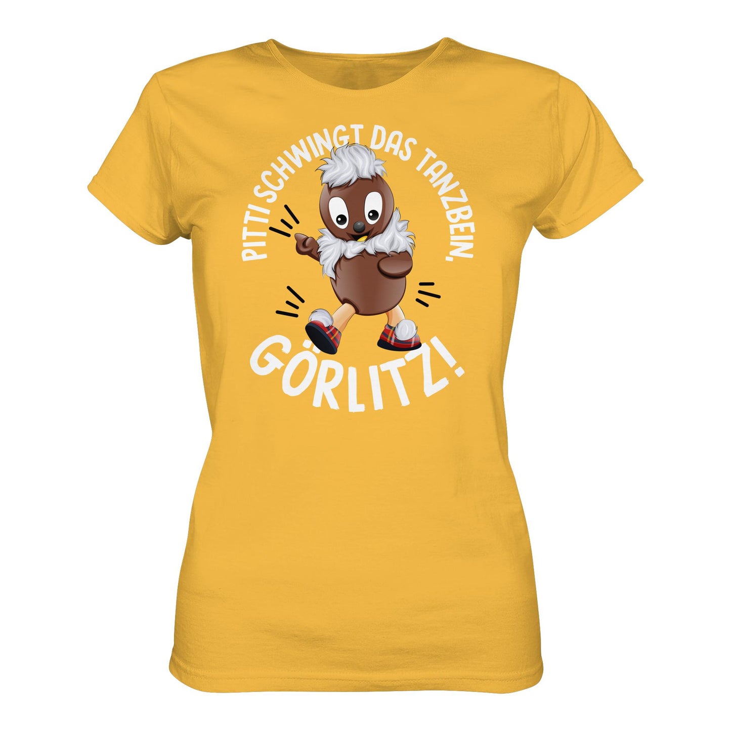PITTI STADT-NICKI (SHIRT MÄDELS) • PITTI SCHWINGT DAS TANZBEIN, GÖRLITZ!