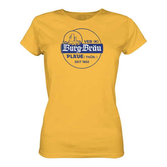 PREMIUM SHIRT MÄDELS • VEB BURG-BRÄU PLAUE BIERE