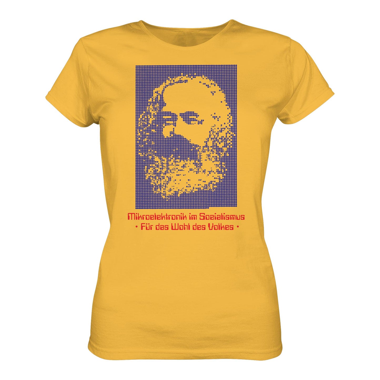 DDR Ostalgie Shirt Mädels • DDR MIKROELEKTRONIK FÜR DAS WOHL DES VOLKES (ORIGINAL POSTER)