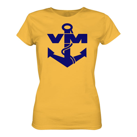 DDR Ostalgie Shirt Mädels • NVA EMBLEM - VOLKSMARINE SEESTREITKRÄFTE - BRUST