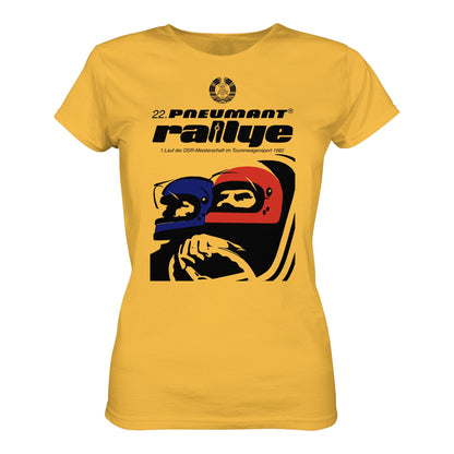 DDR Ostalgie Shirt Mädels • 22. PNEUMANT RALLYE 1982 (ORIGINAL DDR-PLAKAT)