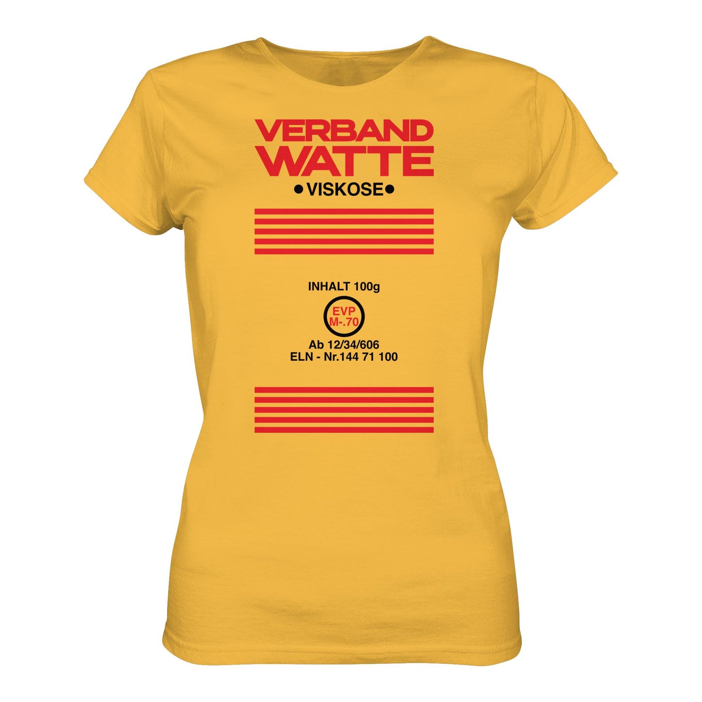 DDR Ostalgie Shirt Mädels • VERBAND WATTE VISKOSE