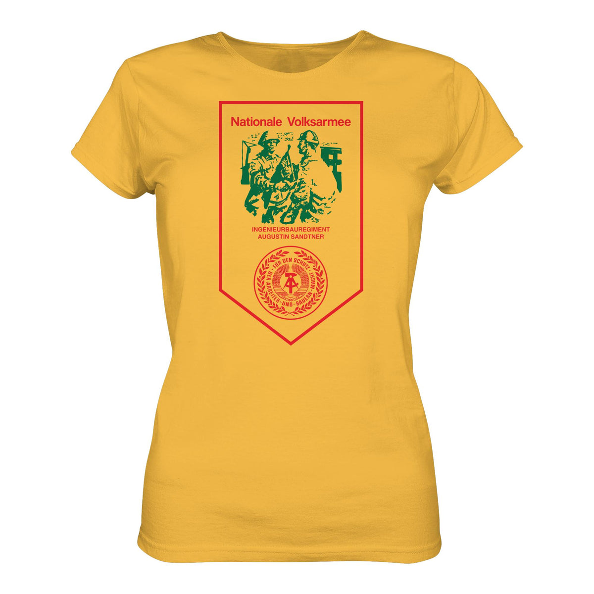 DDR Ostalgie Shirt Mädels • NVA - INGENIEURBAUREGIMENT AUGUSTIN SANDTNER