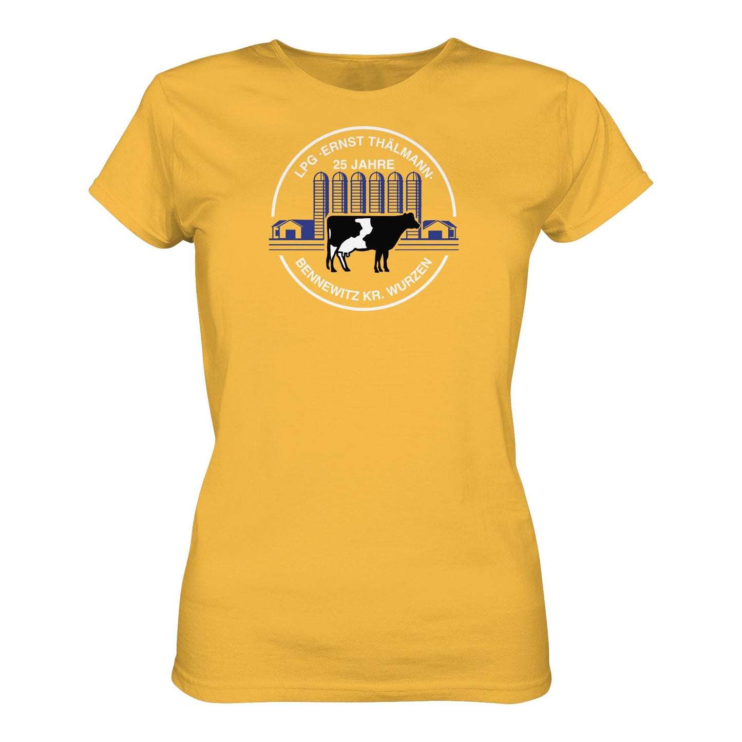 DDR Ostalgie Shirt Mädels • LPG ERNST THÄLMANN BENNEWITZ - WURZEN