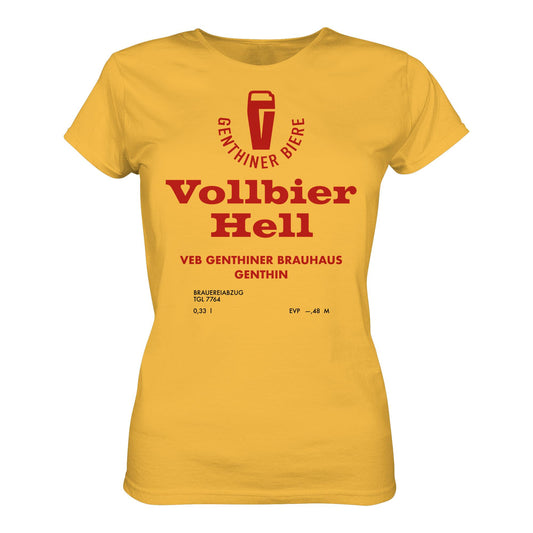 DDR Ostalgie Shirt Mädels • VEB GENTHINER BRAUHAUS