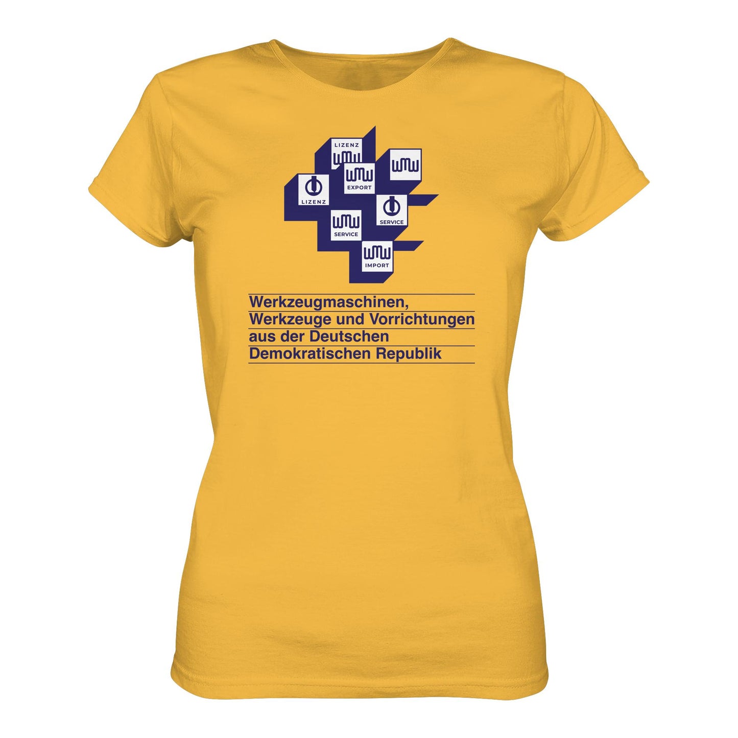 DDR Ostalgie Shirt Mädels • WMW WERKZEUGMASCHINEN DER DDR