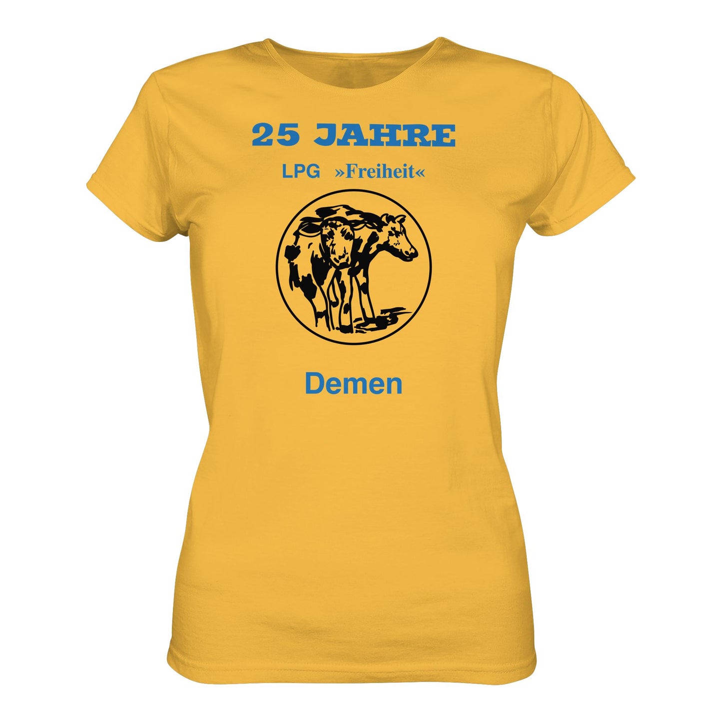 DDR Ostalgie Shirt Mädels • LPG FREIHEIT DEMEN (ORIGINAL WIMPEL)