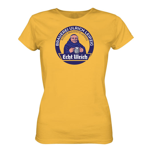 DDR Ostalgie Shirt Mädels • ECHT ULRICH BIER LEIPZIG (ORIGINAL BIERDECKEL)