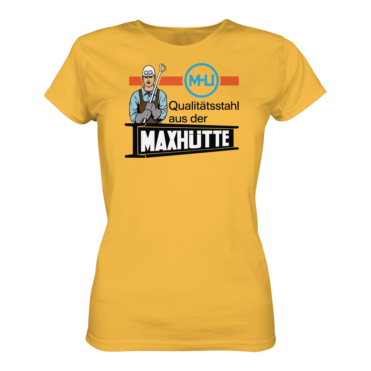 DDR Ostalgie Shirt Mädels • QUALITÄTSTAHL MAXHÜTTE