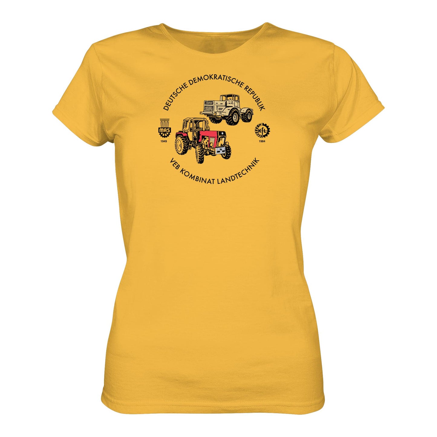DDR Ostalgie Shirt Mädels • VEB KOMBINAT LANDTECHNIK (ORIGINAL GEDÄCHTNISTELLER)
