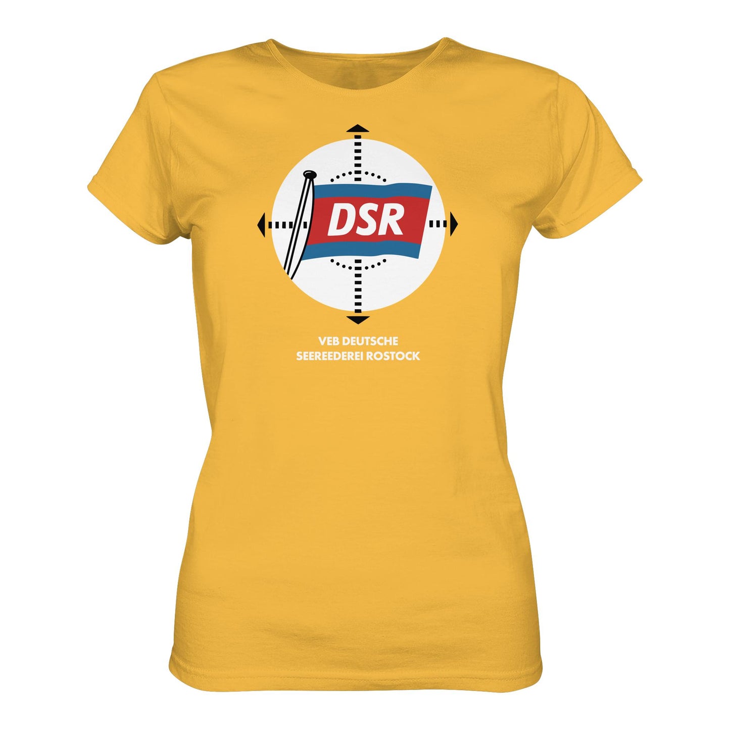 DDR Ostalgie Shirt Mädels • DSR - VEB DEUTSCHE SEEREEDEREI ROSTOCK