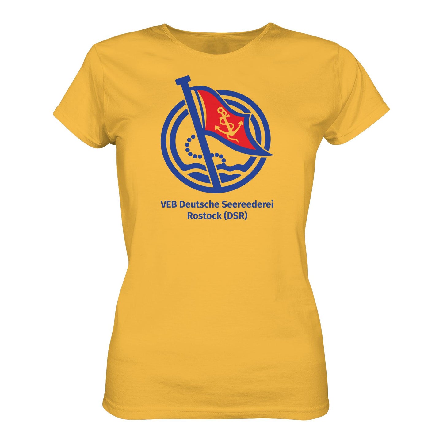 DDR Ostalgie Shirt Mädels • VEB DEUTSCHE SEEREEDEREI ROSTOCK (DSR)