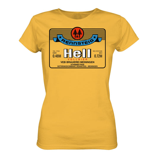 DDR Ostalgie Shirt Mädels • RENNSTEIG HELL - VEB BRAUEREI MEININGEN