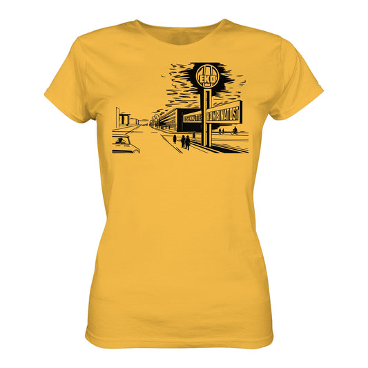 DDR Ostalgie Shirt Mädels • EISENHÜTTENKOMBINAT OST (EKO) - ORIGINAL POSTSTEMPEL