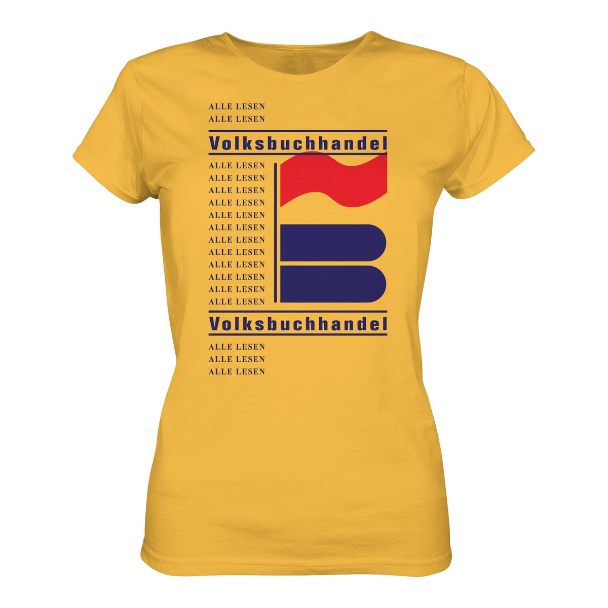 VOLKSBUCHHANDEL DER DDR | DDR Ostalgie Shirt Mädels