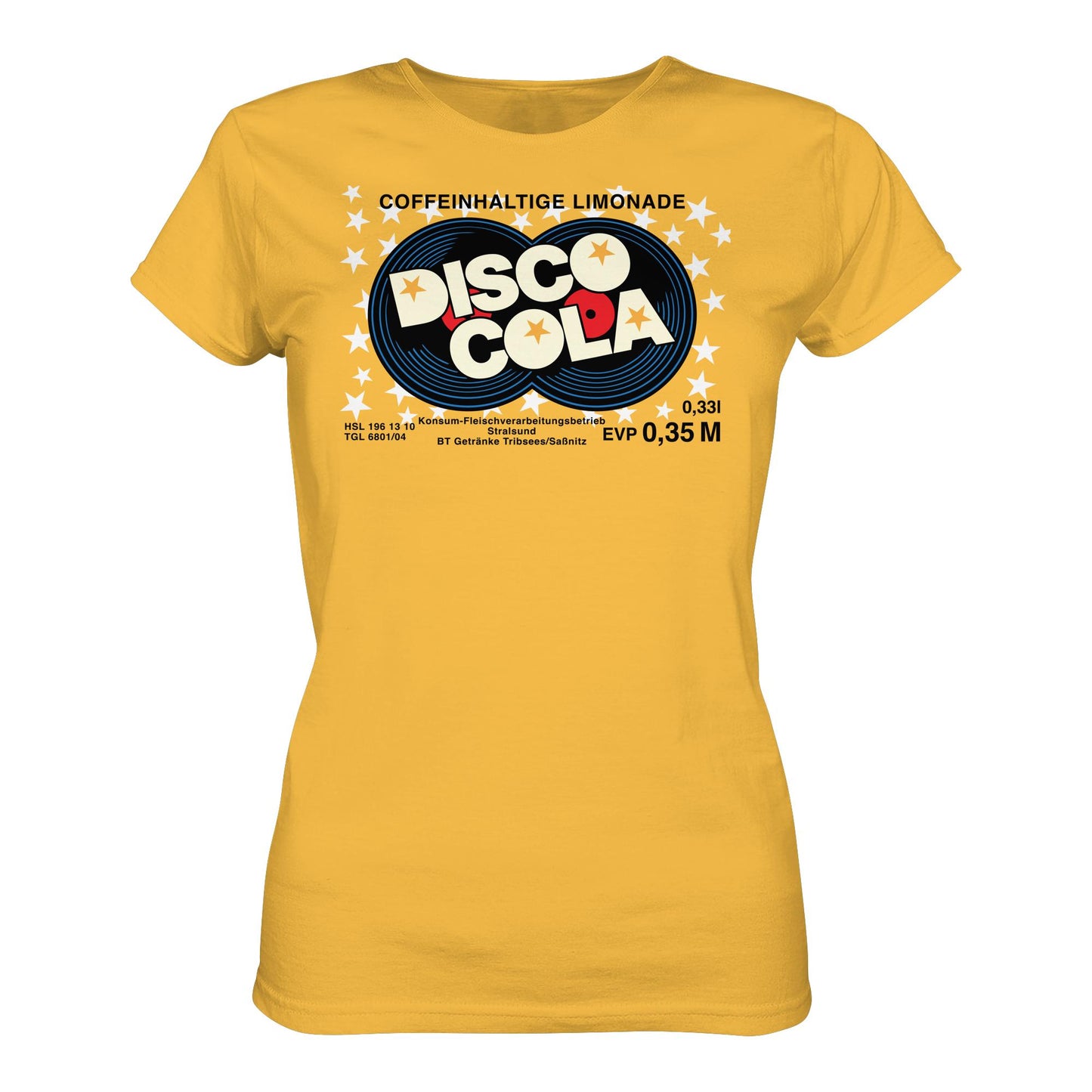 DDR Ostalgie Shirt Mädels • DISCO COLA - ORIGINAL ETIKETT