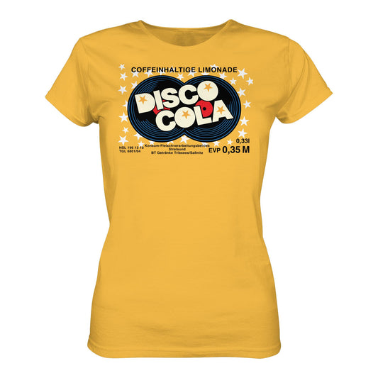 DDR Ostalgie Shirt Mädels • DISCO COLA - ORIGINAL ETIKETT